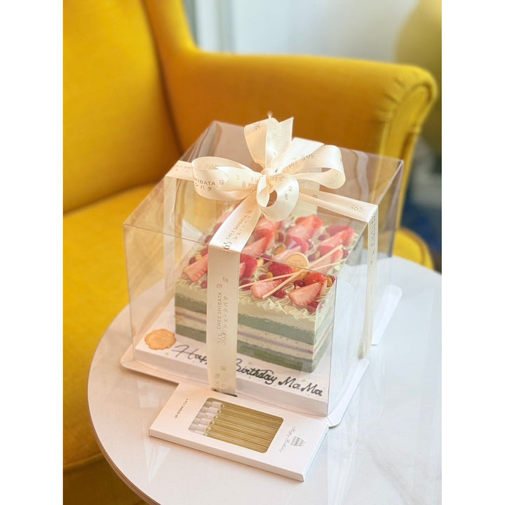 Birthday cake from Chez Shibata 365. Bangkok cake