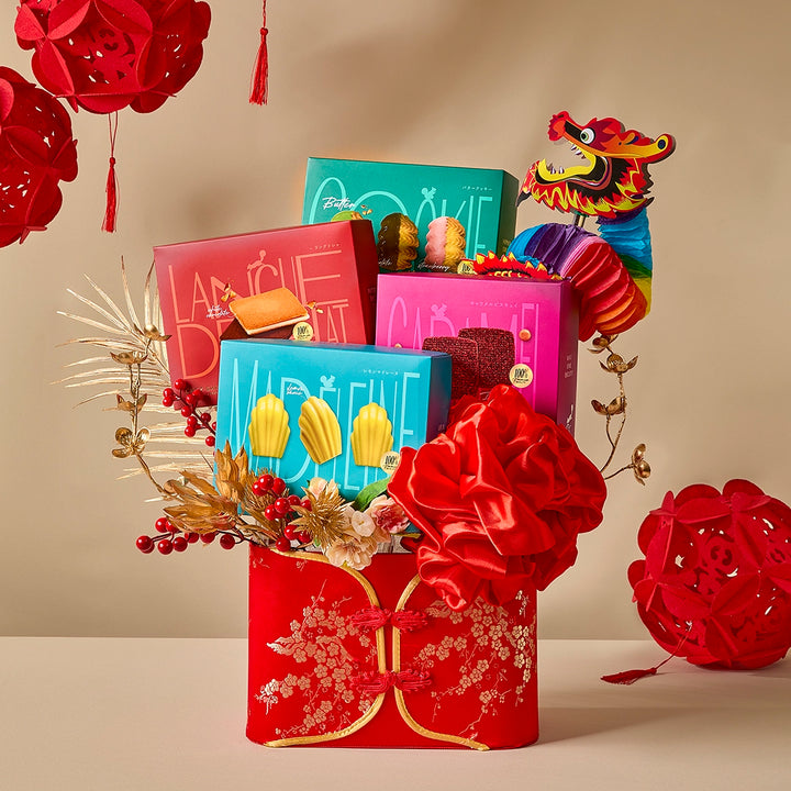 Chinese New year blessing bucket 2024