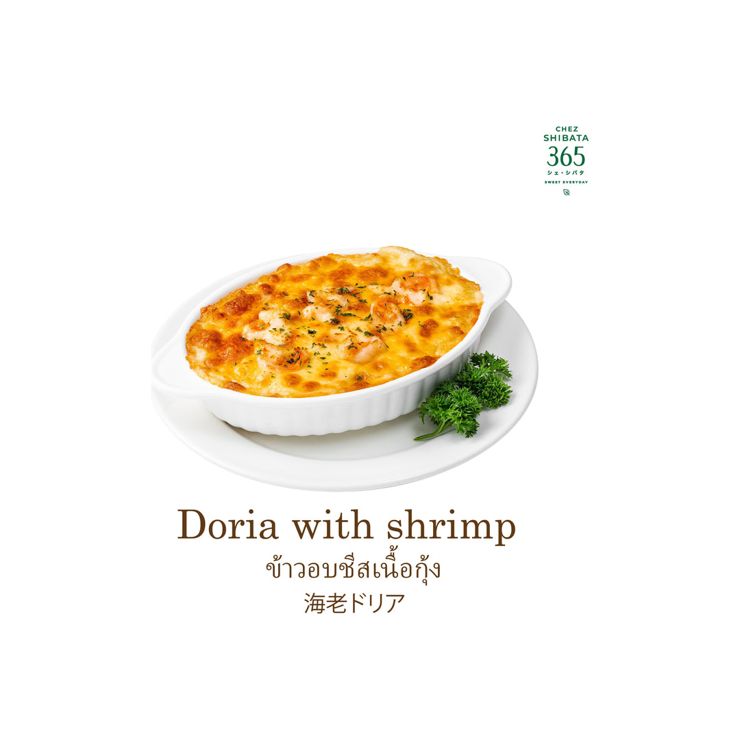 Doria with shrimp