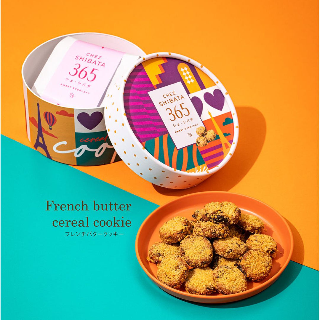French butter cereal cookie คุกกี้กรอบธัญพืช フレンチバタークッキー 