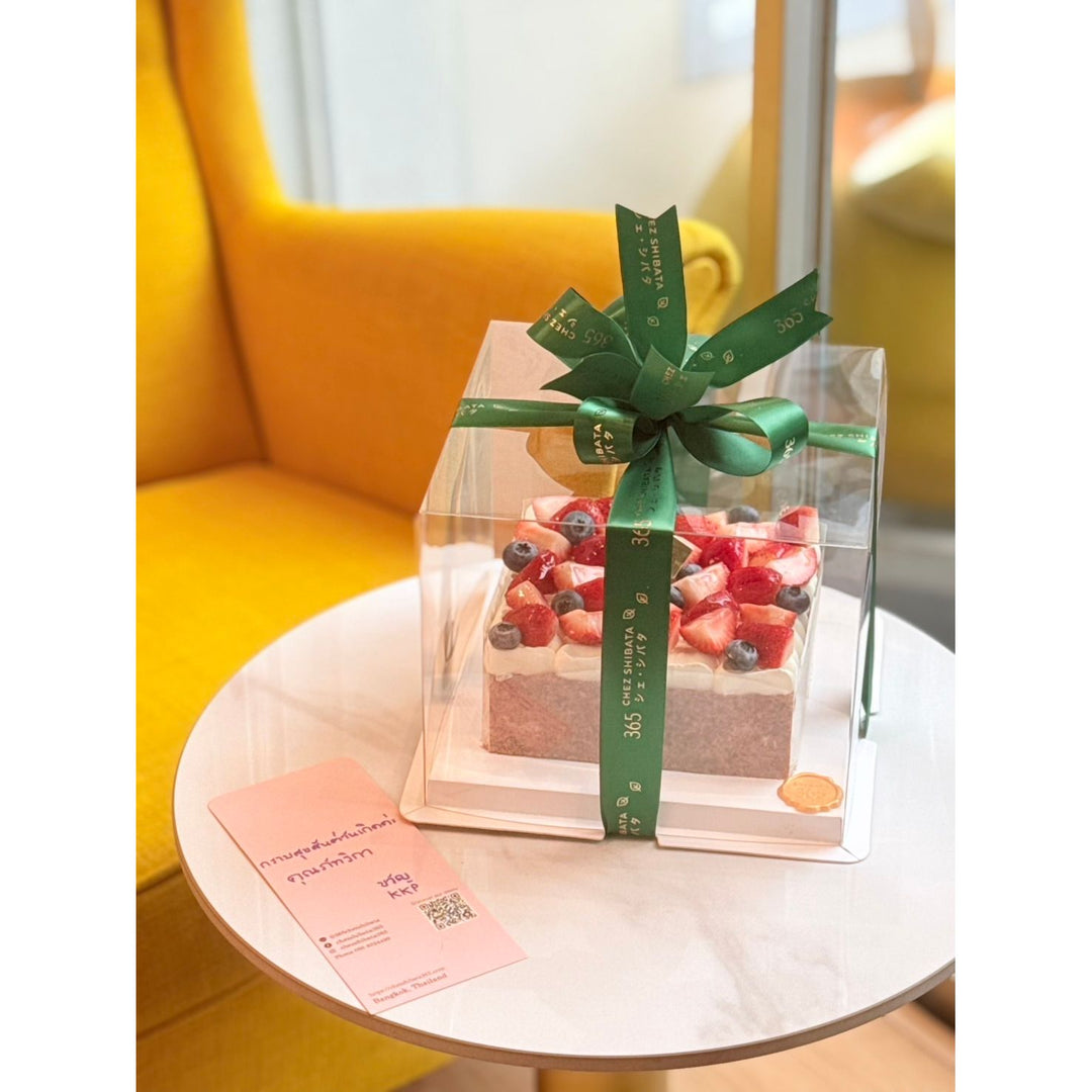 Mille feuille birthday cake