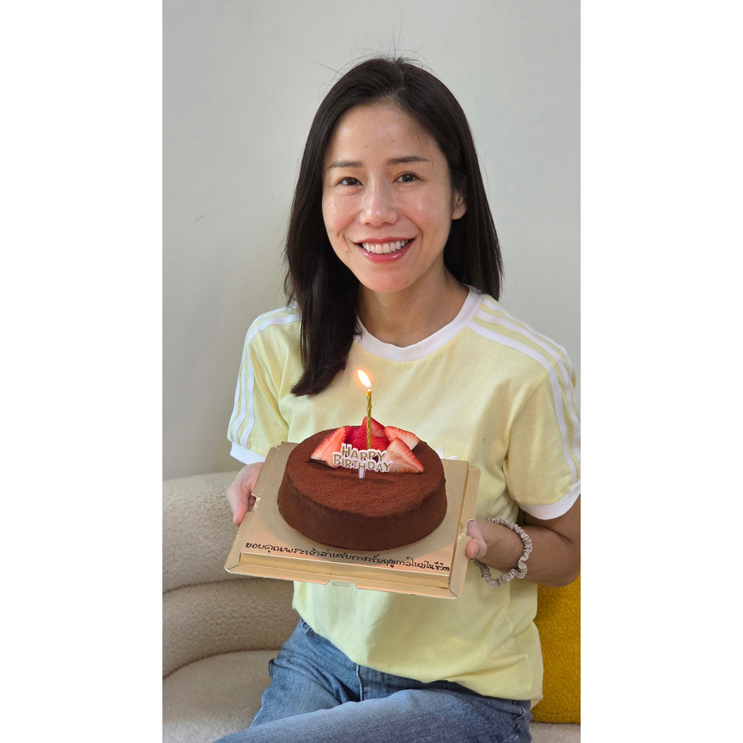 Chocolate HappyCal birthday cake (Gluten free)