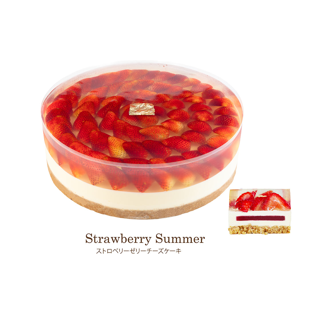 Large strawberry Cheesecake 