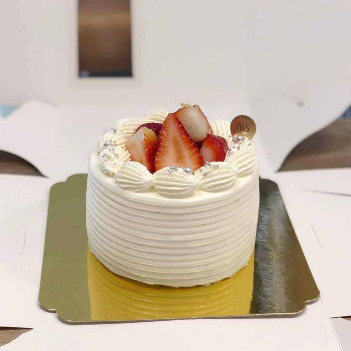 Birthday Cake is a fresh strawberry short cake with strawberry jelly that is perfect to celebrate the joy of having a birthday.