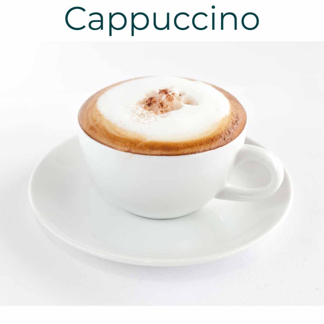 Hot Cappuccino ホットカプチーノ สั่งกาแฟออนไลน์