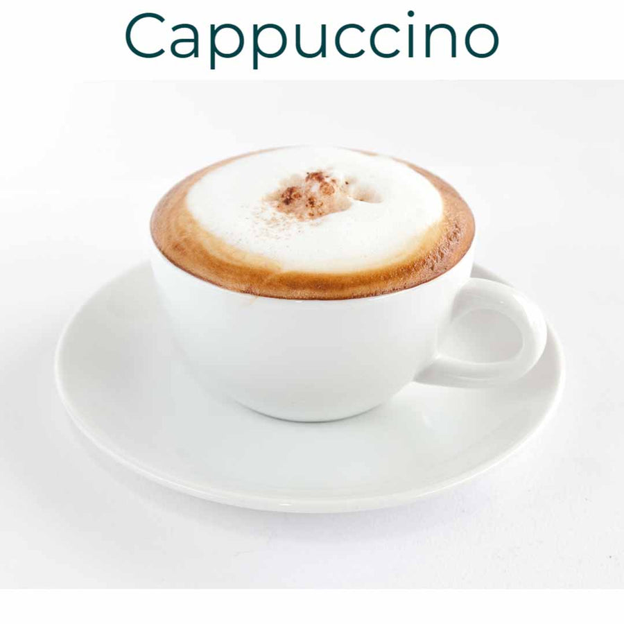 Hot Cappuccino ホットカプチーノ สั่งกาแฟออนไลน์
