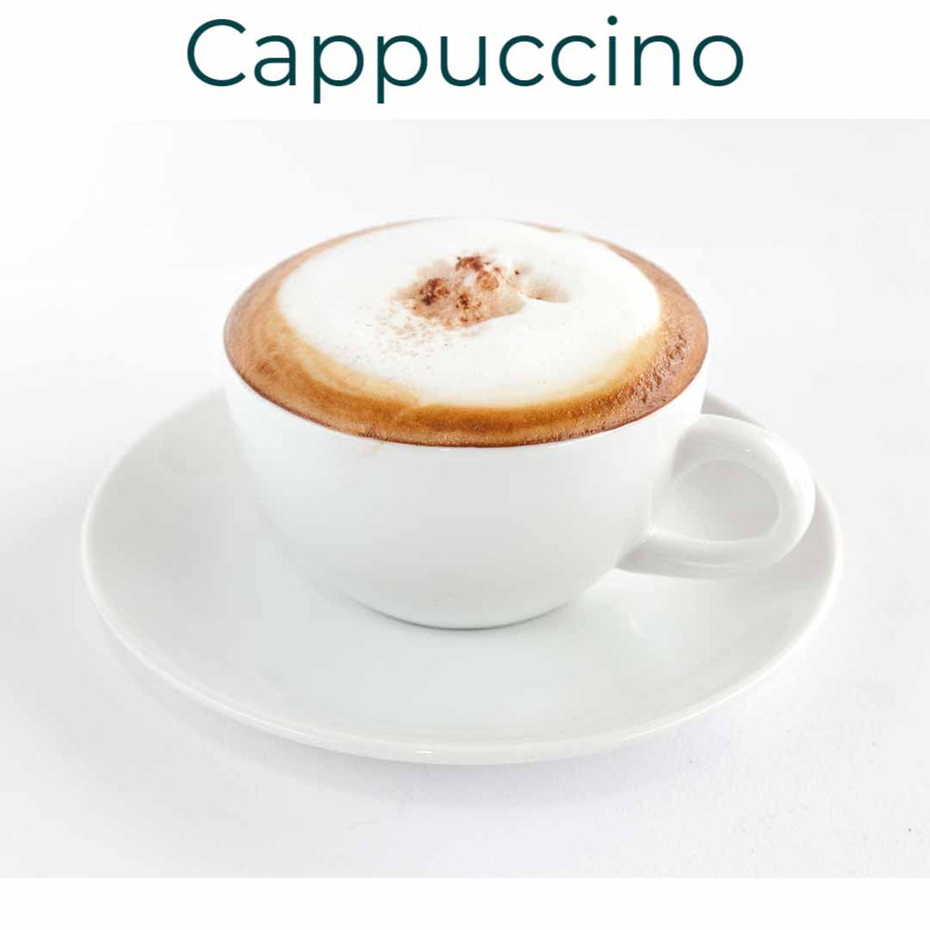 Hot cappuccino store