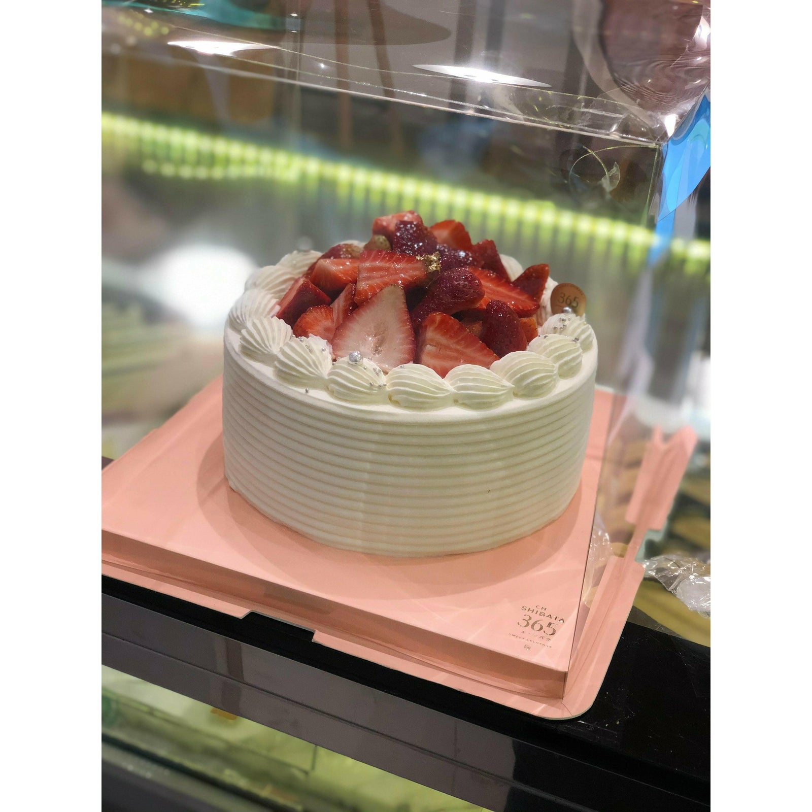 Birthday Cake is a fresh strawberry short cake with strawberry jelly that is perfect to celebrate the joy of having a birthday.
